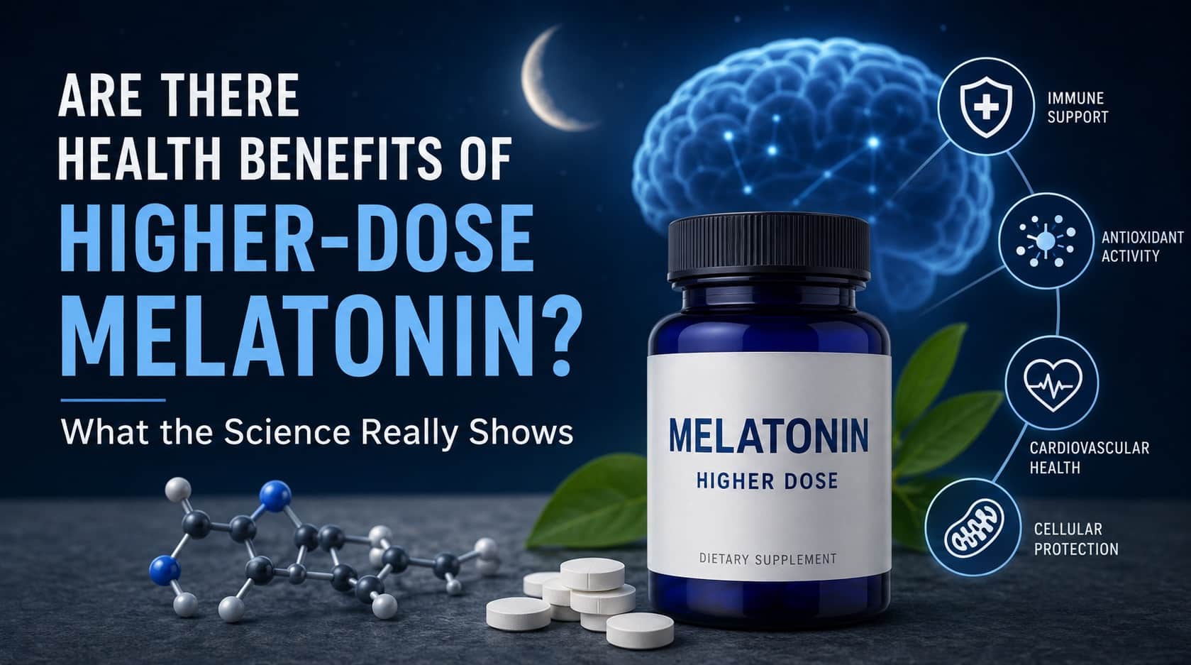 Are There Health Benefits of Higher-Dose Melatonin?